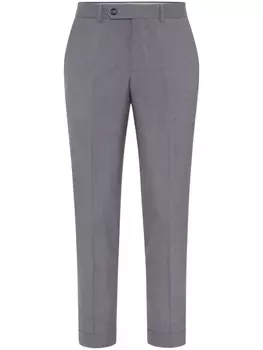 Шерстяные брюки Brunello Cucinelli, серый