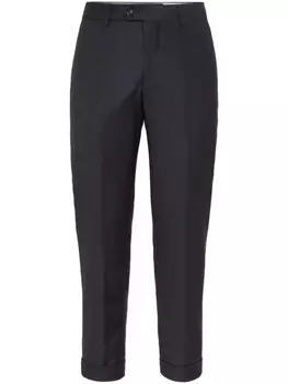 Шерстяные брюки Brunello Cucinelli, серый