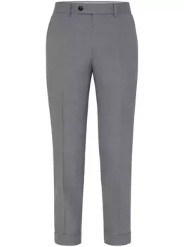 Шерстяные брюки Brunello Cucinelli, серый