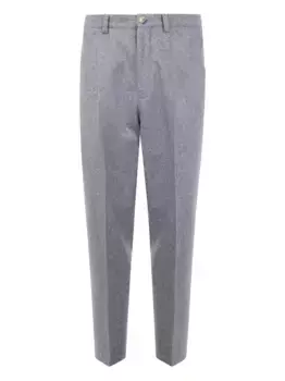 Шерстяные брюки Brunello Cucinelli, серый