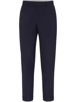 Шерстяные брюки Brunello Cucinelli, синий