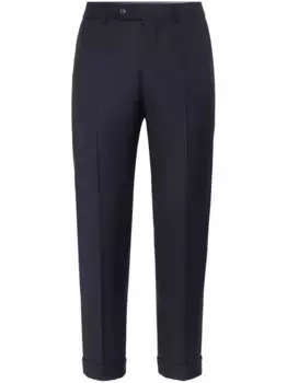 Шерстяные брюки Brunello Cucinelli, синий