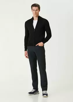 Шерстяные брюки Canali, серый