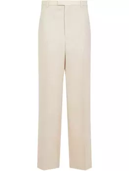 Шерстяные брюки Carven, нейтральный