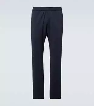 Шерстяные брюки чинос tosador с низкой посадкой Barena Venezia, синий