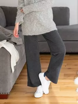 Шерстяные брюки для отдыха Celtic & Co., темно-серый