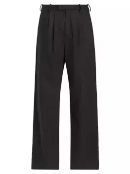 Шерстяные брюки Emmett Nili Lotan, цвет charcoal