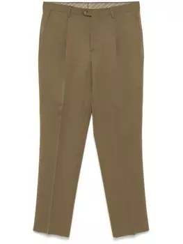 Шерстяные брюки ETRO, коричневый