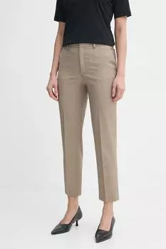 Шерстяные брюки Filippa K, бежевый
