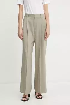 Шерстяные брюки Filippa K, бежевый