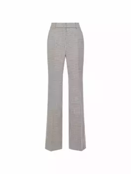 Шерстяные брюки Florine Akris, в клетку