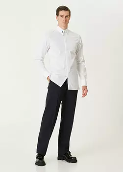 Шерстяные брюки Givenchy, синий