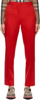 Шерстяные брюки Grain De Poudre Burberry