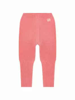 Шерстяные брюки Interlocking G Gucci, розовый