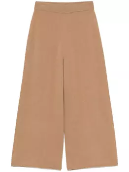 Шерстяные брюки JOSEPH, коричневый