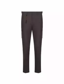 Шерстяные брюки карго Marco Pescarolo, коричневый