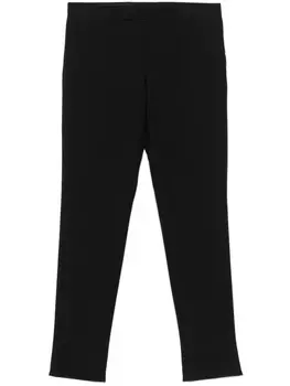 Шерстяные брюки Lardini, черный