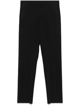 Шерстяные брюки Lardini, черный