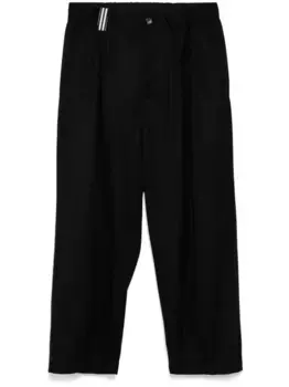 Шерстяные брюки marina yee, черный