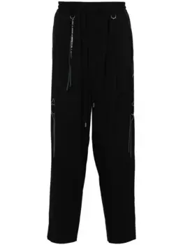 Шерстяные брюки Mastermind Japan, черный