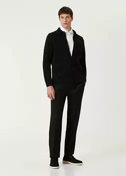 Шерстяные брюки Maurizio Baldassari, черный