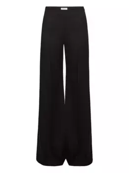 Шерстяные брюки Nina Ricci, черный