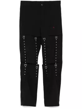 Шерстяные брюки Noir Kei Ninomiya x Comme Des Garons, черный