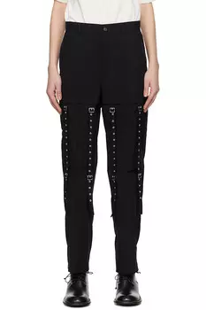 Шерстяные брюки Oxford Noir Kei Ninomiya, черный