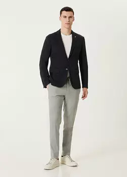 Шерстяные брюки Pal Zileri, серый