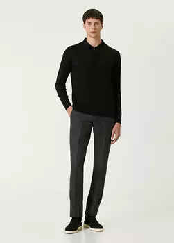 Шерстяные брюки Rota, серый