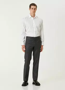 Шерстяные брюки Rota, серый