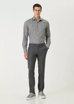 Шерстяные брюки Rota, серый
