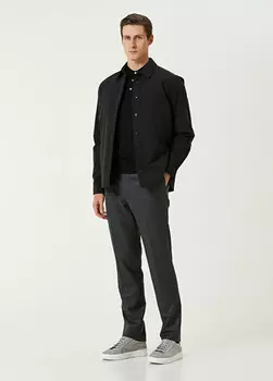 Шерстяные брюки Rota, серый