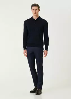 Шерстяные брюки Rota, синий