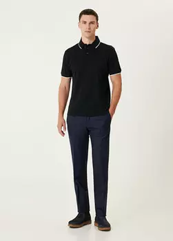 Шерстяные брюки Sartorio, синий