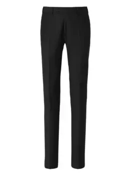 Шерстяные брюки Scabal, черный