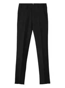 Шерстяные брюки Scabal, черный