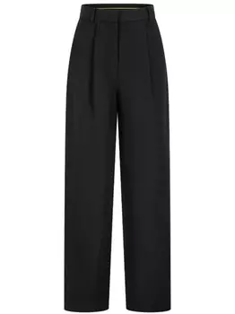 Шерстяные брюки Shanghai Tang, черный