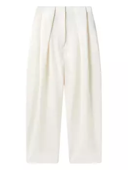 Шерстяные брюки Stella McCartney, белый