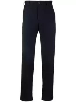 Шерстяные брюки строгого кроя Canali, синий