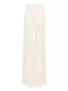 Шерстяные брюки строгого кроя CHLO, нейтральный