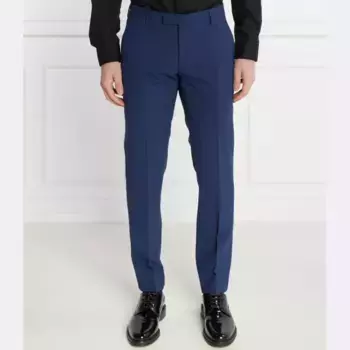 Шерстяные брюки узкого кроя Blayr Joop!, синий