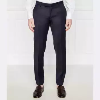 Шерстяные брюки узкого кроя Blayr Joop!, синий