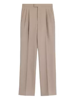 Шерстяные брюки Valentino Garavani, серый