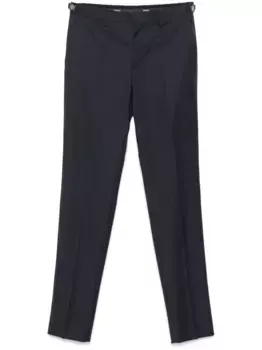 Шерстяные брюки VERSACE, синий