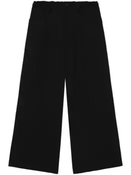 Шерстяные брюки Y's, черный