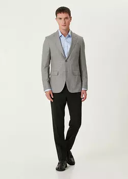 Шерстяные брюки Zegna, черный