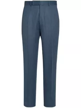 Шерстяные брюки Zegna Trofeo, синий