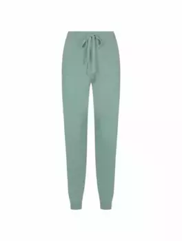 Шерстяные джоггеры Allude, зелёный