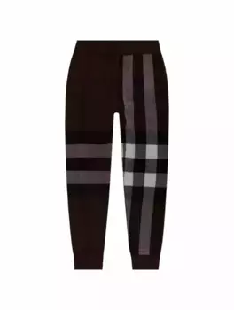 Шерстяные джоггеры Vintage Check Burberry, коричневый